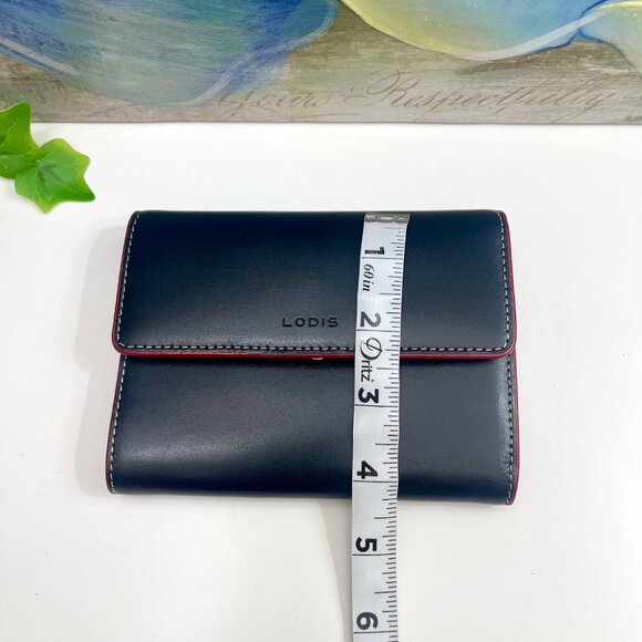 LODIS Audrey Folding Wallet in Black - Picture 10 of 11